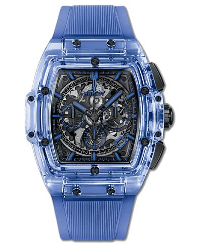 Hublot Spirit of Bang Sapphire Blue 42 mm 641.JL.0190.RT fake watches 2019